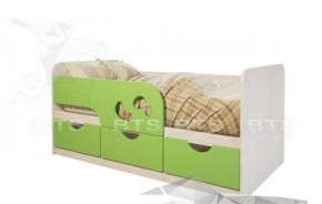 Кровать детская Минима Лего 1.86 (крем/дуб атланта) в Тарко-Сале - tarko-sale.mebel-74.com | фото