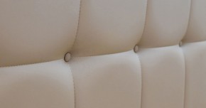 Кровать двойная Хлоя 160 + ортопед + ПМ + дно (арт. Пегасо капучино к/з (бежево-коричневый)) в Тарко-Сале - tarko-sale.mebel-74.com | фото