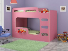 Кровать двухъярусная Дельта-Макс-20.03 Розовый в Тарко-Сале - tarko-sale.mebel-74.com | фото