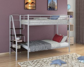 Кровать двухъярусная "Толедо" Серый/Венге в Тарко-Сале - tarko-sale.mebel-74.com | фото