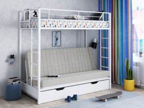 Кровать двухъярусная с диваном "Мадлен-ЯЯ" с ящиками в Тарко-Сале - tarko-sale.mebel-74.com | фото