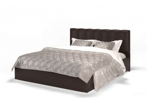 Кровать Элен 1600 + основание с ПМ (Лесмо brown) коричневый в Тарко-Сале - tarko-sale.mebel-74.com | фото