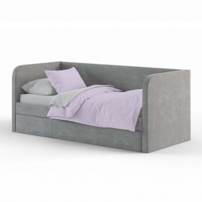 Кровать ERICA DOUBLE интерьерная в ткани рогожка Moderno в Тарко-Сале - tarko-sale.mebel-74.com | фото