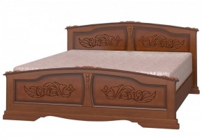 ЕЛЕНА Кровать из массива 800 (Орех) в Тарко-Сале - tarko-sale.mebel-74.com | фото