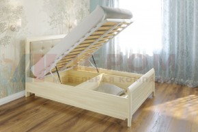 Кровать КР-1031 с мягким изголовьем в Тарко-Сале - tarko-sale.mebel-74.com | фото