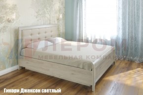 Кровать КР-1034 с мягким изголовьем в Тарко-Сале - tarko-sale.mebel-74.com | фото