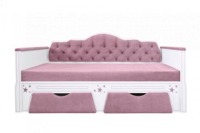 Кровать "Фея" с двумя ящиками (800*1800) *без наклеек в Тарко-Сале - tarko-sale.mebel-74.com | фото