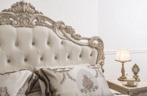 Кровать с мягким изголовьем Патрисия (1800) крем в Тарко-Сале - tarko-sale.mebel-74.com | фото