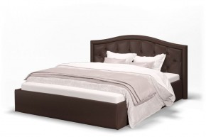 Кровать Стелла 1400*2000 + ПМ (Лесмо brown) коричневый в Тарко-Сале - tarko-sale.mebel-74.com | фото