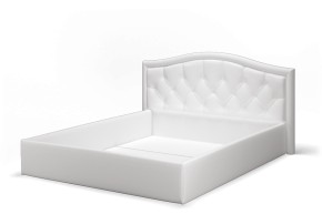 Кровать Стелла 1400 + ПМ (Vega white) Белый в Тарко-Сале - tarko-sale.mebel-74.com | фото