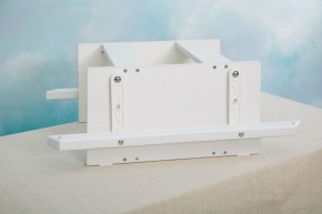 Кроватка-трансформер Classic 6в1 + комплект матрасов (белая матовая) в Тарко-Сале - tarko-sale.mebel-74.com | фото