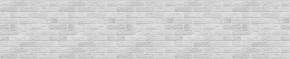 Кухонный фартук 610х3000х1,5 (композит) КМ Кирпич серый в Тарко-Сале - tarko-sale.mebel-74.com | фото
