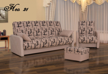 Комплект мягкой мебели НЕО 21М (3+1+ Пуф) в Тарко-Сале - tarko-sale.mebel-74.com | фото