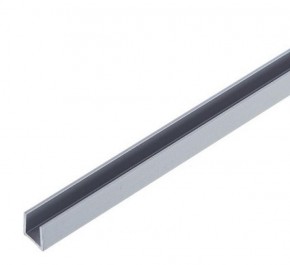 Планка торцевая "П" 4 мм для стеновой панели (алюминий) в Тарко-Сале - tarko-sale.mebel-74.com | фото