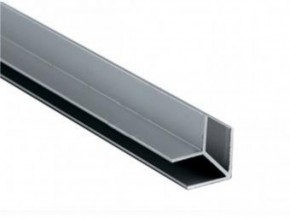 Планка угловая "W" 4 мм для стеновой панели (алюминий) в Тарко-Сале - tarko-sale.mebel-74.com | фото