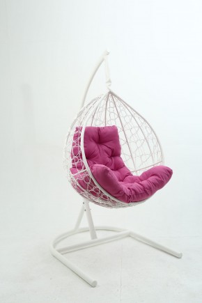 Подвесное кресло Бароло (белый/розовый) в Тарко-Сале - tarko-sale.mebel-74.com | фото