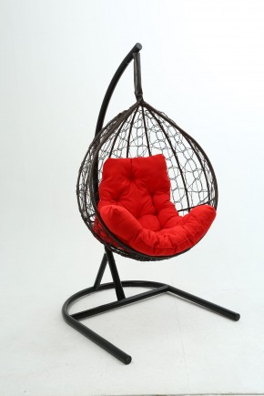 Подвесное кресло Бароло (коричневый/красный) в Тарко-Сале - tarko-sale.mebel-74.com | фото