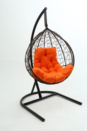 Подвесное кресло Бароло (коричневый/оранжевый) в Тарко-Сале - tarko-sale.mebel-74.com | фото