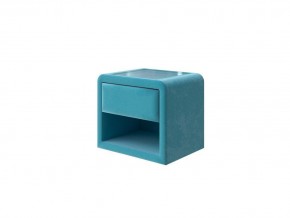 PROxSON Тумба Cube (Ткань: Велюр Shaggy Azure) 52x41 в Тарко-Сале - tarko-sale.mebel-74.com | фото