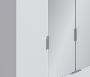 Шкаф 4х дверный с зеркалами Николь СБ-2595/1 (Белый) в Тарко-Сале - tarko-sale.mebel-74.com | фото