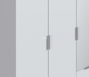 Шкаф 5-ти дверный Николь СБ-2594/1 (Белый) в Тарко-Сале - tarko-sale.mebel-74.com | фото