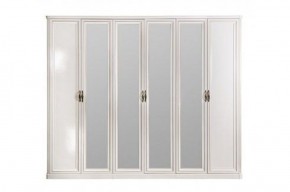 Шкаф 6-ти ств (2+2+2) с зеркалами Натали (комплект) в Тарко-Сале - tarko-sale.mebel-74.com | фото