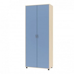 Шкаф для одежды Дельта-2 Дуб молочный/Голубой в Тарко-Сале - tarko-sale.mebel-74.com | фото