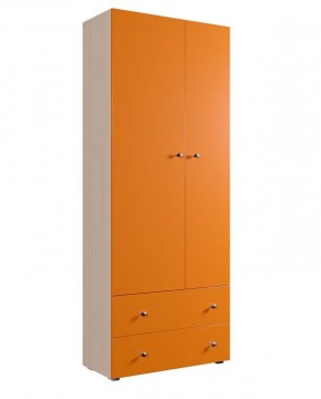 Шкаф ДМ 800 с 2-мя ящиками (оранж) в Тарко-Сале - tarko-sale.mebel-74.com | фото