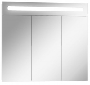 Шкаф-зеркало Аврора 80 с подсветкой LED Домино (DV8009HZ) в Тарко-Сале - tarko-sale.mebel-74.com | фото