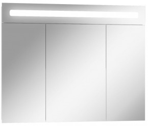 Шкаф-зеркало Аврора 90 с подсветкой LED Домино (DV8011HZ) в Тарко-Сале - tarko-sale.mebel-74.com | фото