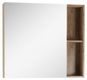 Шкаф-зеркало Craft 80 левый/правый Домино (DCr2204HZ) в Тарко-Сале - tarko-sale.mebel-74.com | фото