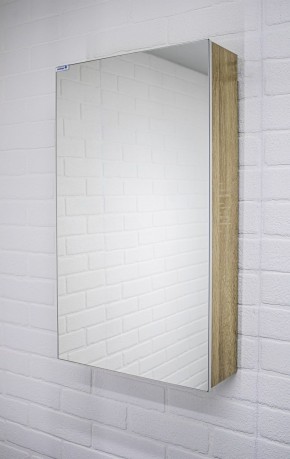 Шкаф-зеркало Мечта 40 Дуб сонома АЙСБЕРГ (DM2317HZ) в Тарко-Сале - tarko-sale.mebel-74.com | фото