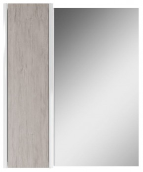 Шкаф-зеркало Uno 60 Дуб серый левый/правый Домино (DU1503HZ) в Тарко-Сале - tarko-sale.mebel-74.com | фото