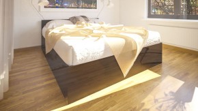 Стандарт Кровать 1600, цвет венге, ШхГхВ 163,5х203,5х70 см., сп.м. 1600х2000 мм., без матраса, основание есть в Тарко-Сале - tarko-sale.mebel-74.com | фото