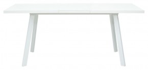 Стол ФИН 120 Белый, стекло/ Белый каркас М-City в Тарко-Сале - tarko-sale.mebel-74.com | фото