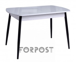 Стол раздвижной со стеклянной столешницей (BLACK, WHITE) в Тарко-Сале - tarko-sale.mebel-74.com | фото