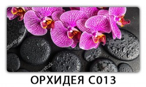 Стол раздвижной Трилогия с фотопечатью Орхидея C013 в Тарко-Сале - tarko-sale.mebel-74.com | фото