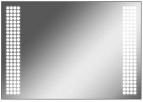 Зеркало Cosmo 100 black с подсветкой Sansa (SC1047Z) в Тарко-Сале - tarko-sale.mebel-74.com | фото