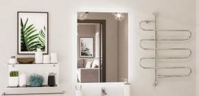Зеркало Дублин 800х600 с подсветкой Домино (GL7017Z) в Тарко-Сале - tarko-sale.mebel-74.com | фото