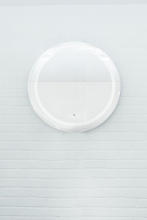 Зеркало Gia 75 white с подсветкой Sansa (SGa1044Z) в Тарко-Сале - tarko-sale.mebel-74.com | фото