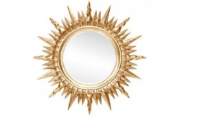 Зеркало круглое золото (1810(1) в Тарко-Сале - tarko-sale.mebel-74.com | фото